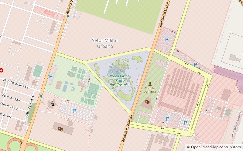 Praça Cívica location map