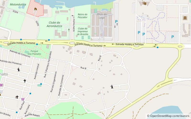 Paranoá-See location map