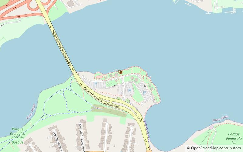 Pontão do Lago Sul location map
