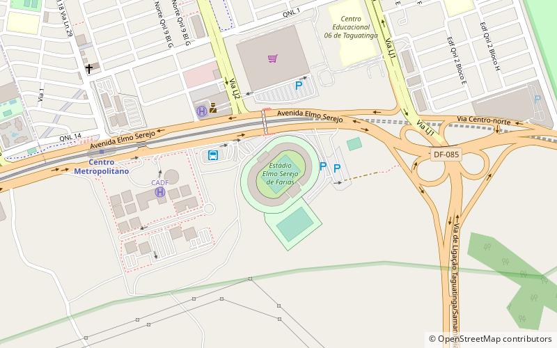 Stade Elmo Serejo Farias location map