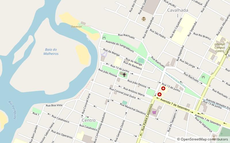 Praça Barão do Rio Branco location map