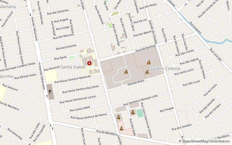 prefeitura municipal de caceres location map