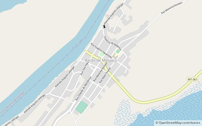 Barão de Melgaço location map