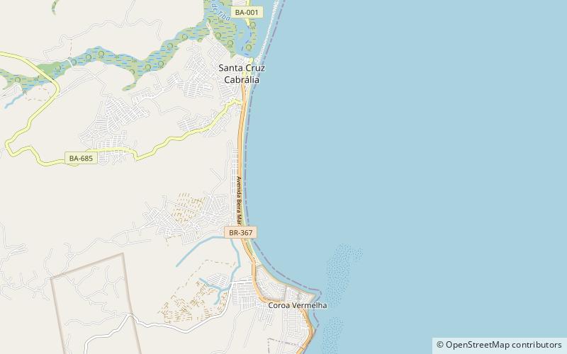 Santa Cruz Cabrália location map