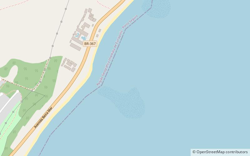 itacimirim porto seguro location map