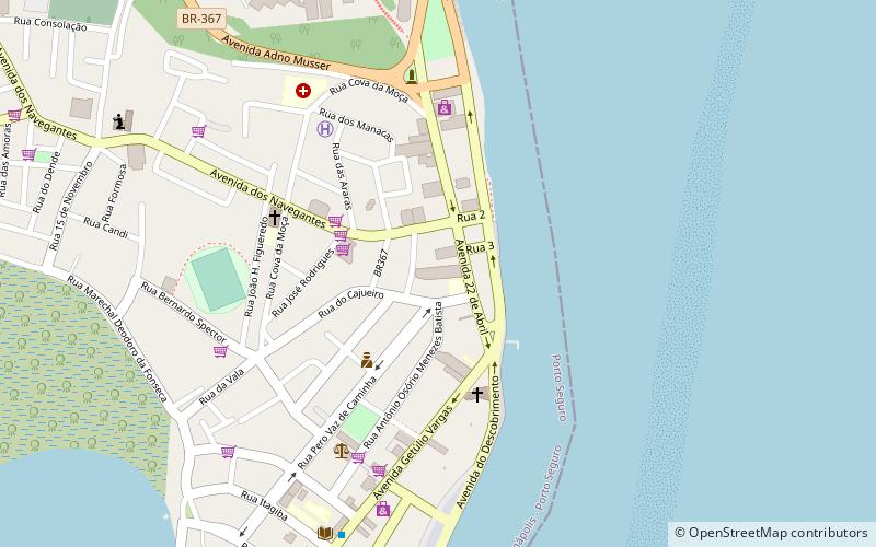 shopping avenida porto seguro location map