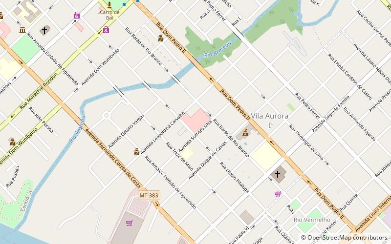 feira da vila aurora rondonopolis location map