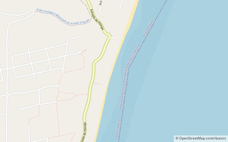 parracho porto seguro location map