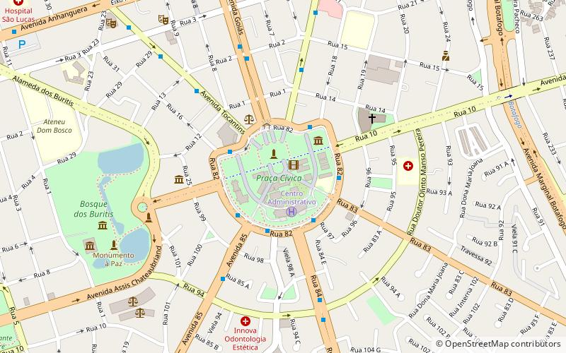 Praça Cívica location map