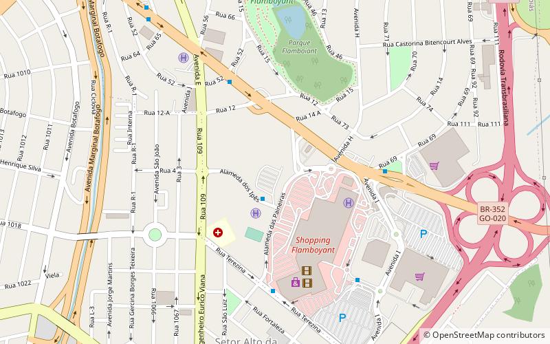 Ita Center Park location map