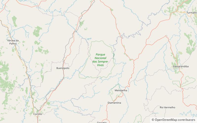 Parque Nacional das Sempre-Vivas location map