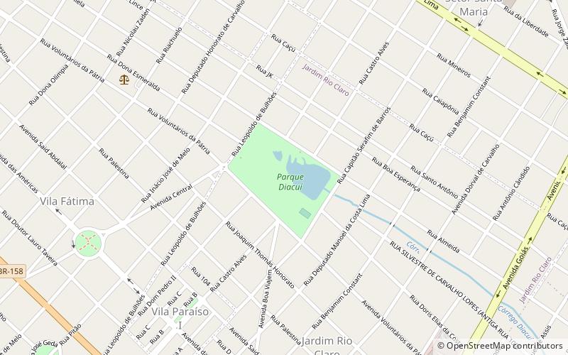 Diacuí Park location map