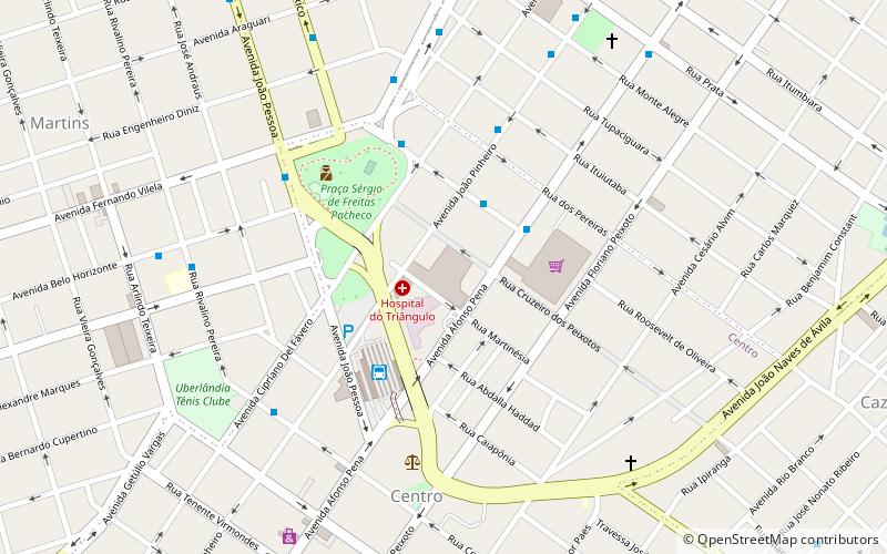 via centro shopping uberlandia location map
