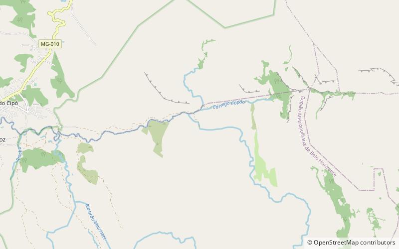 cachoeira das andorinhas morro da pedreira environmental protection area location map