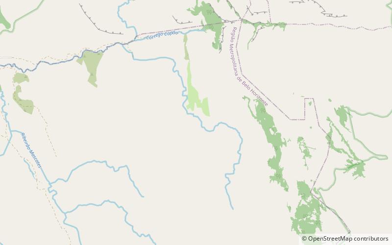 Parque nacional de la Sierra del Cipó location map