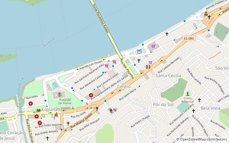 Colatina location map