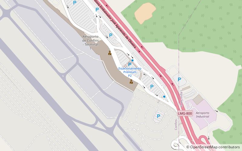 confins location map