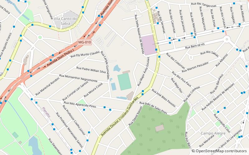 Vila Olímpica location map