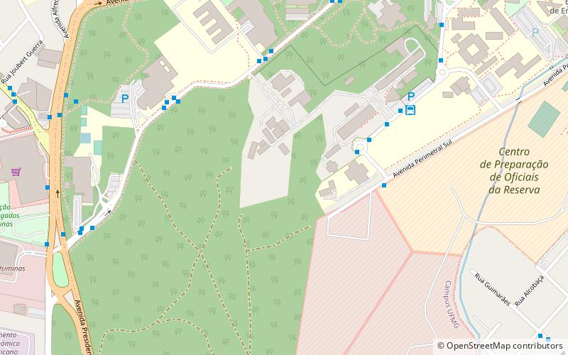 Minas Gerais State University location map