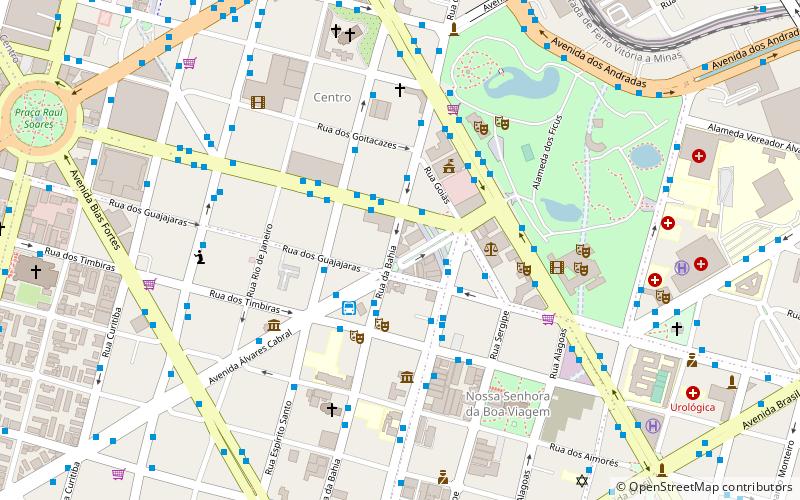 Museu Inimá de Paula location map