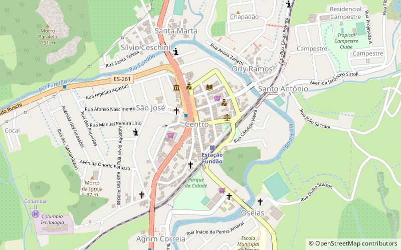 Fundão location map