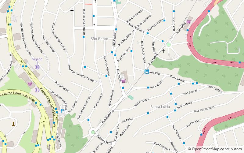 Falls Shopping location map
