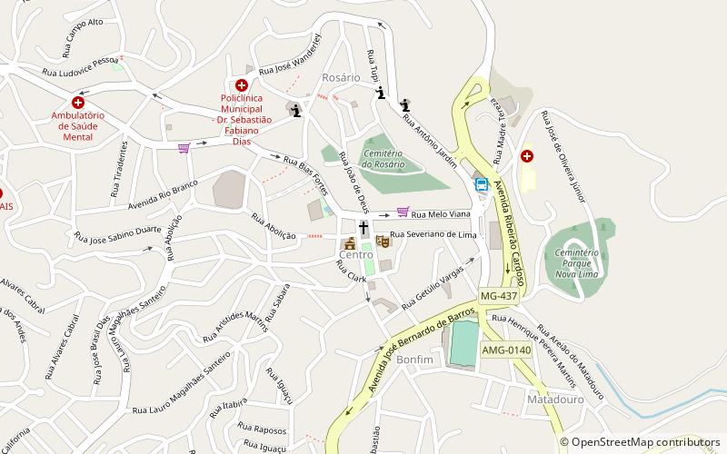Igreja de Nossa Senhora do Pilar location map