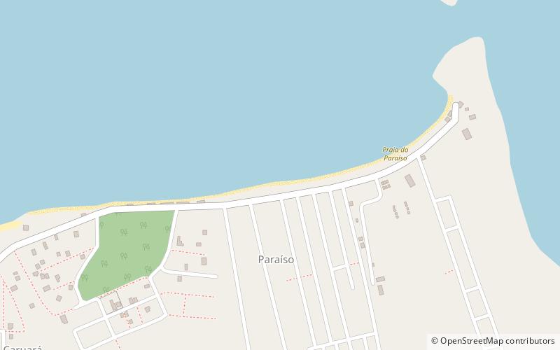 Praia do Paraíso location map