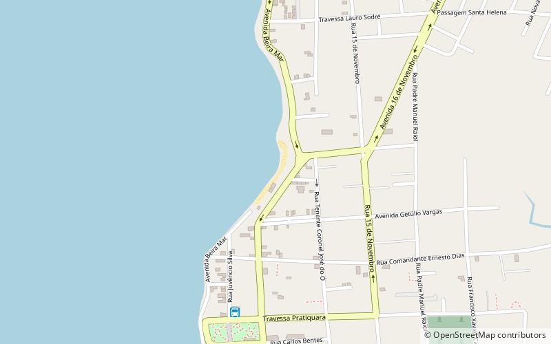 praia do bispo ilha do mosqueiro location map