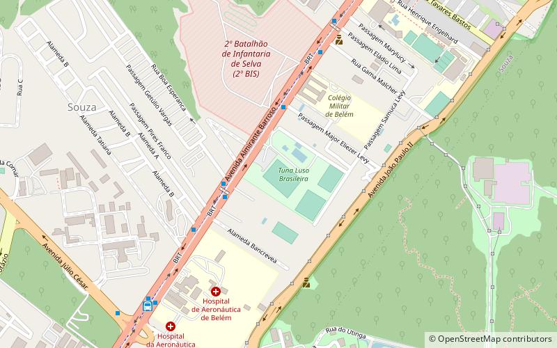 estadio francisco vasques belem location map