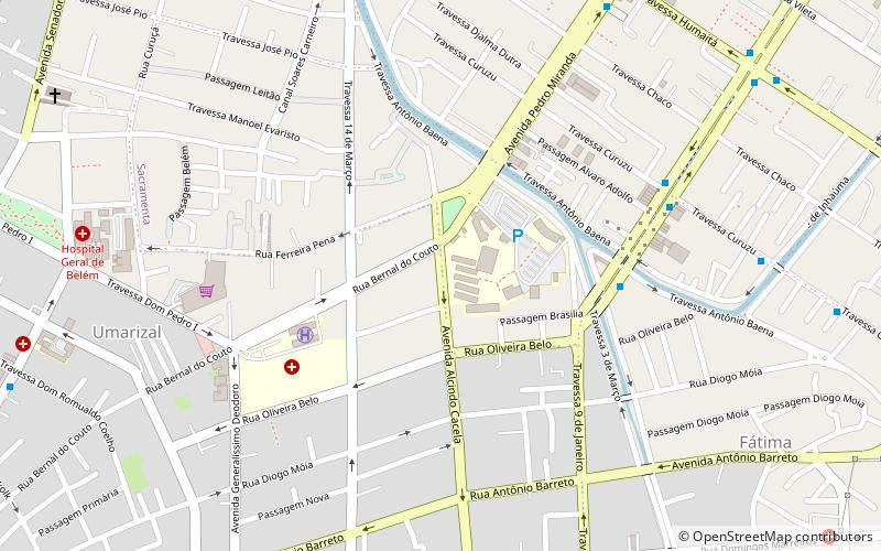 TV Unama location map
