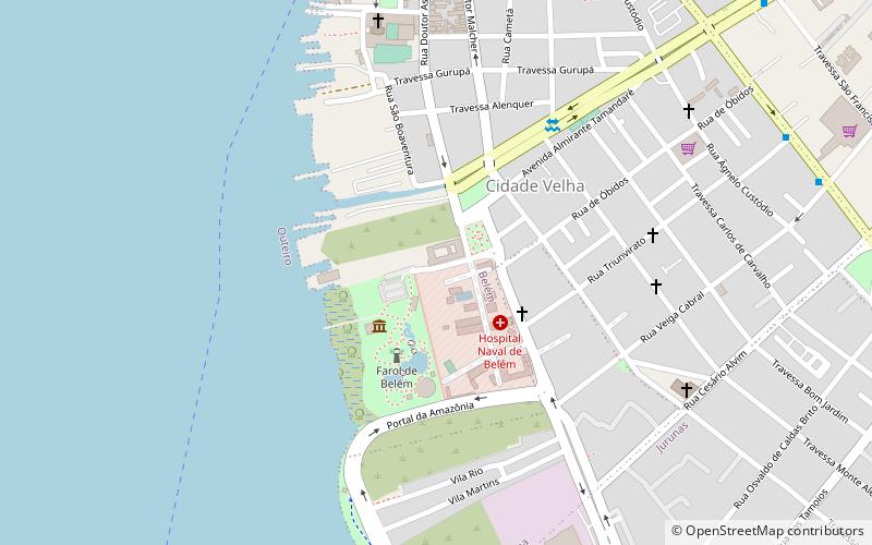 Mangal das Garças location map