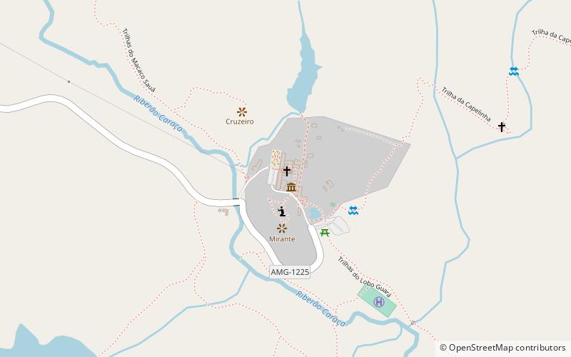 Santuário do Caraça location map