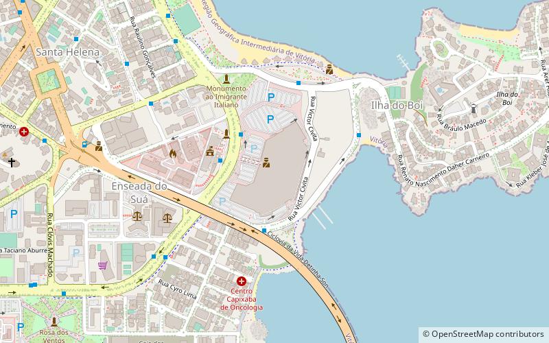 shopping vitoria location map