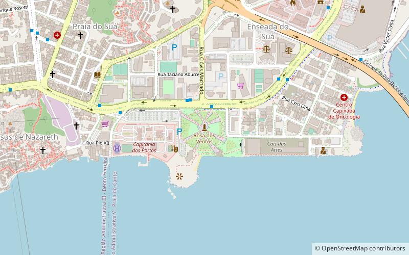 praca do papa vitoria island location map
