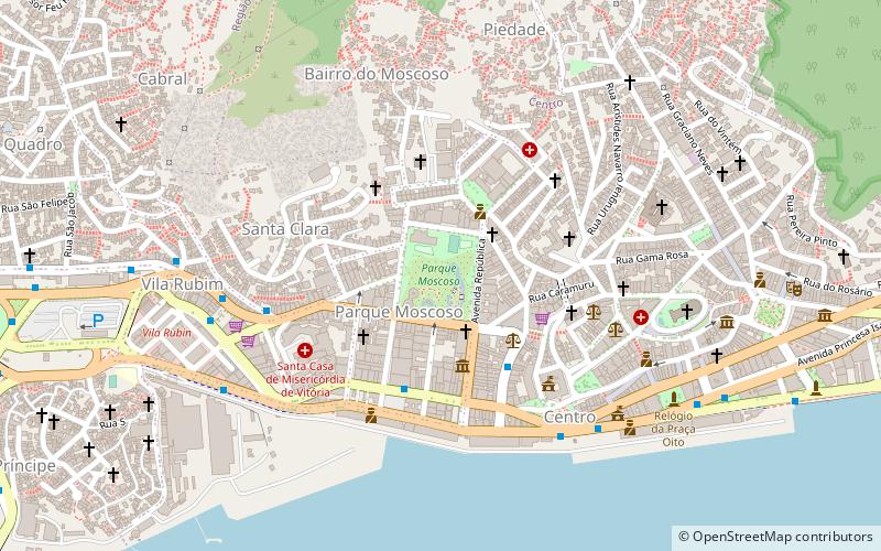 Parque Moscoso location map