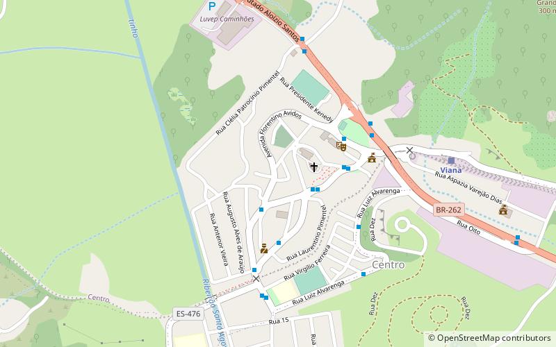 Viana location map