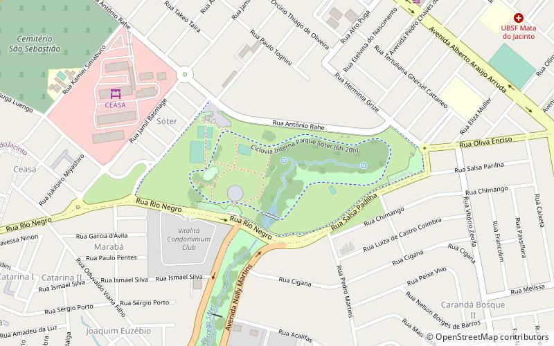 Parque Ecológico do Sóter location map