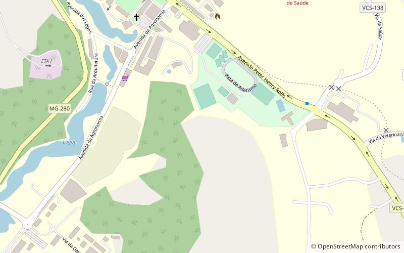 Federal University of Viçosa location map