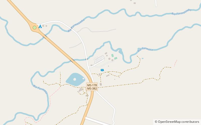 balneario municipal bonito location map