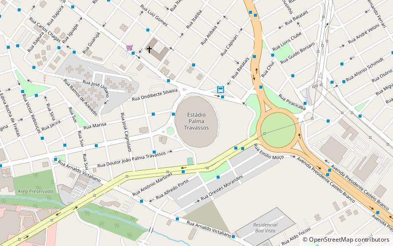 Estádio Palma Travassos location map