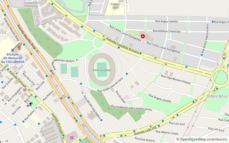 Estádio Santa Cruz location map