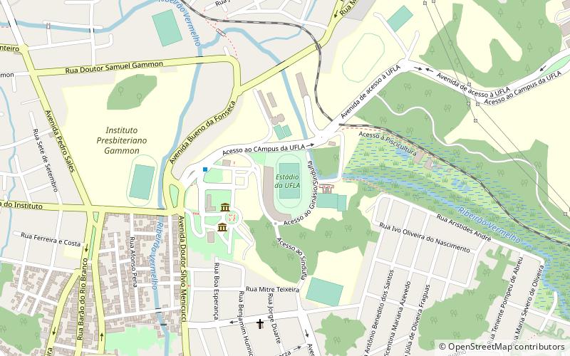 estadio da universidade de lavras location map