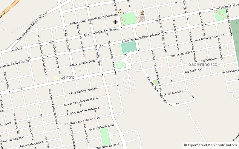 Monte Alto location map