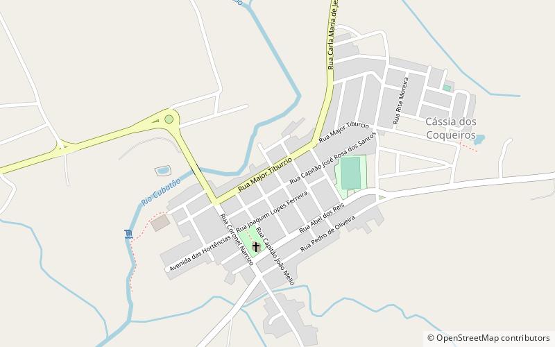 Cássia dos Coqueiros location map