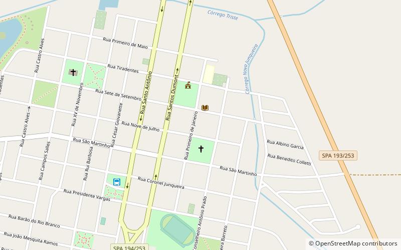 Pradópolis location map