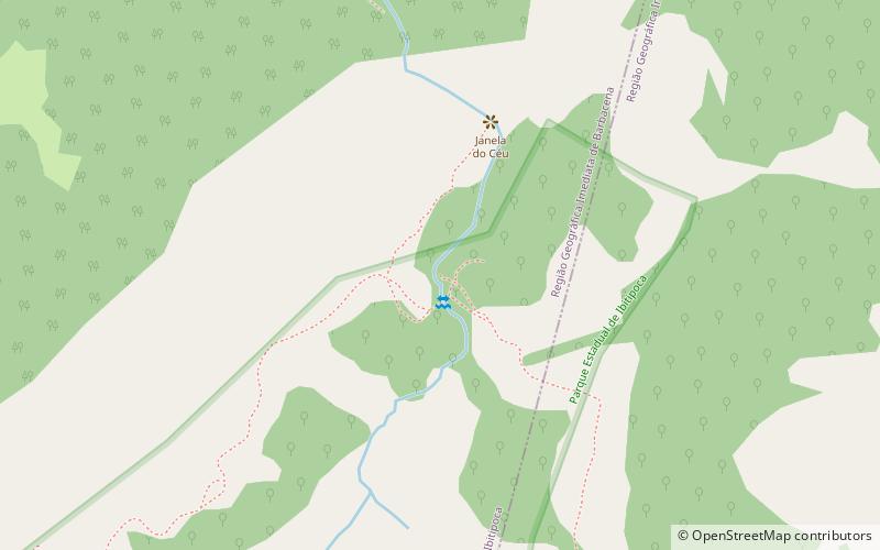 cachoeirinha ibitipoca state park location map
