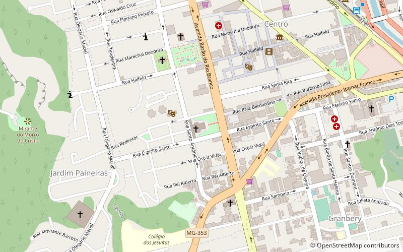 entorno da catedral metropolitana juiz de fora location map