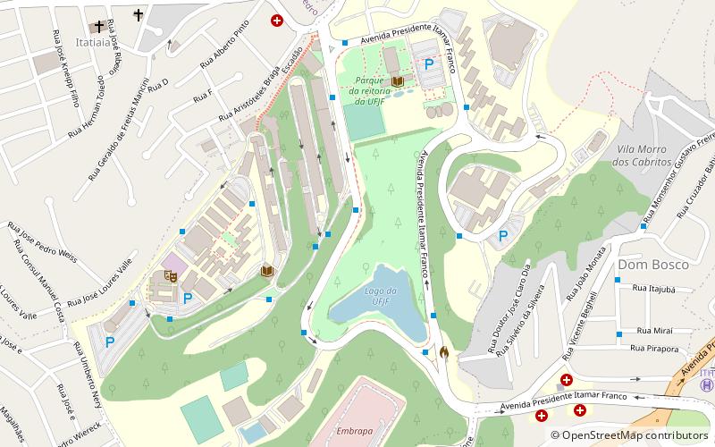 federal university of juiz de fora location map