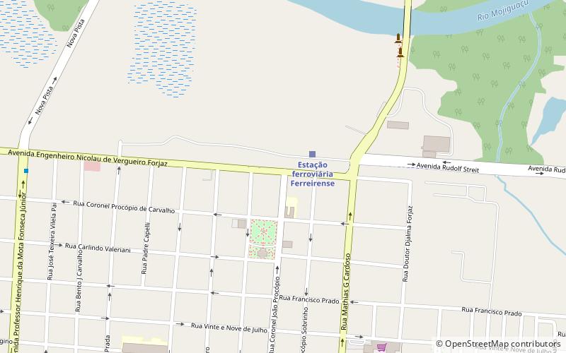 Porto Ferreira location map